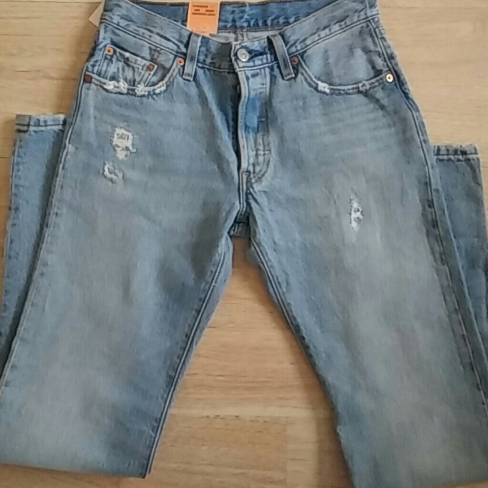 Levis 501 straight leg jeans | size 25 | NWT
